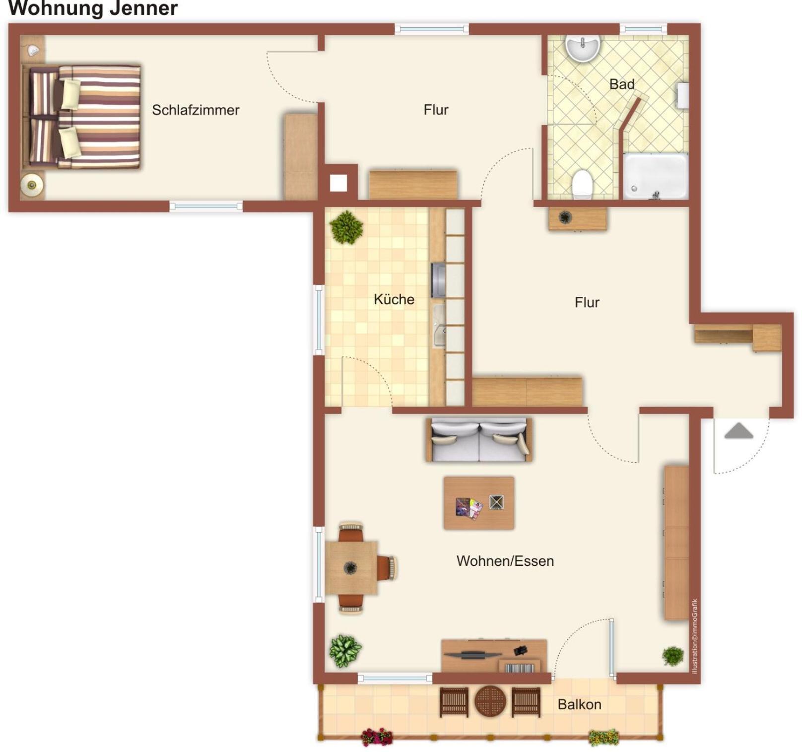 Haus Holzeck Apartment *